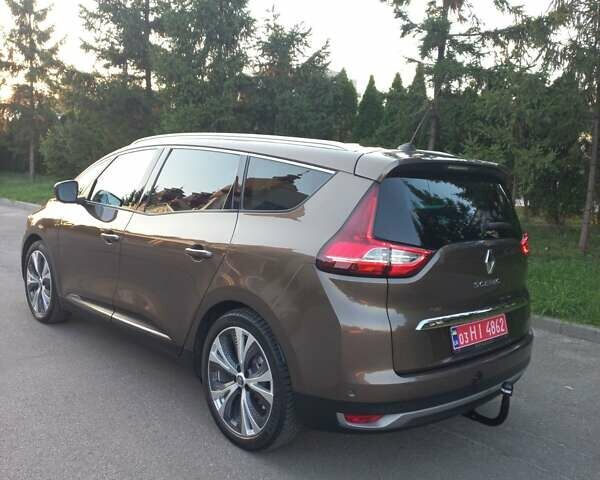 Коричневий Рено Гранд Сценік, об'ємом двигуна 1.5 л та пробігом 179 тис. км за 17500 $, фото 13 на Automoto.ua