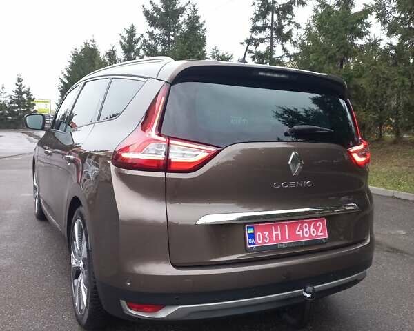 Коричневый Рено Гранд Сценик, объемом двигателя 1.5 л и пробегом 180 тыс. км за 17500 $, фото 4 на Automoto.ua