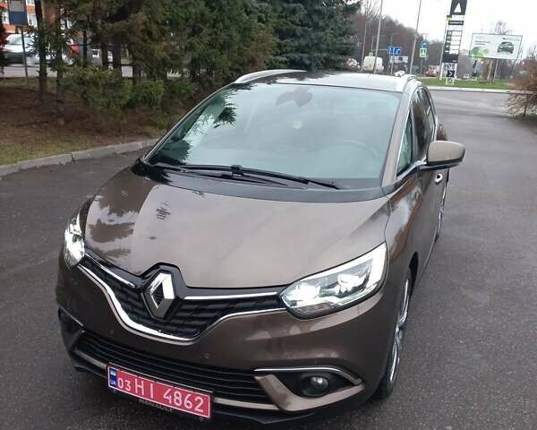 Коричневый Рено Гранд Сценик, объемом двигателя 1.5 л и пробегом 180 тыс. км за 17500 $, фото 6 на Automoto.ua