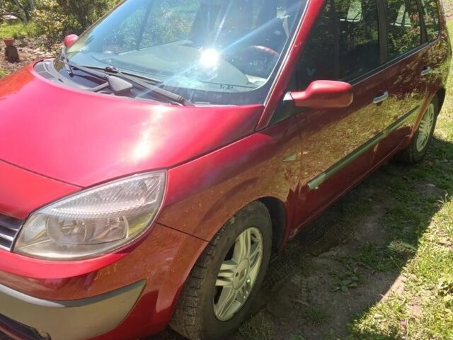 Красный Рено Гранд Сценик, объемом двигателя 1.5 л и пробегом 230 тыс. км за 4400 $, фото 4 на Automoto.ua