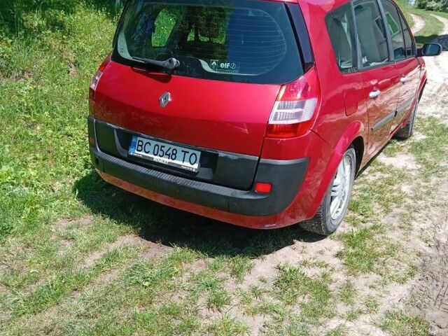 Красный Рено Гранд Сценик, объемом двигателя 1.5 л и пробегом 230 тыс. км за 4400 $, фото 1 на Automoto.ua