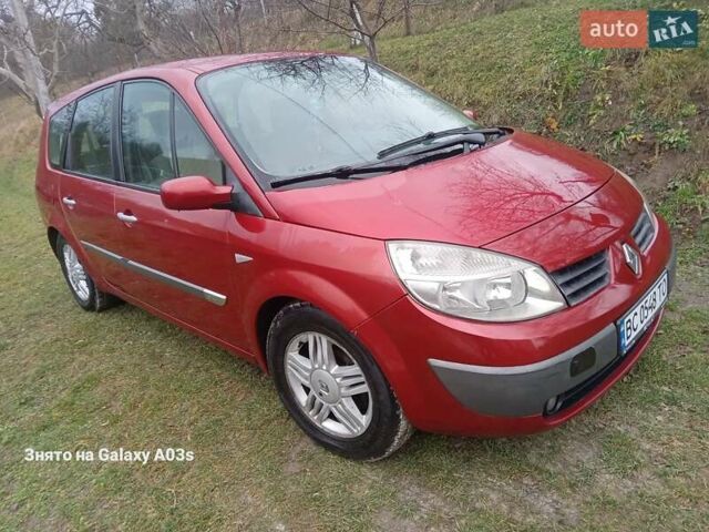 Красный Рено Гранд Сценик, объемом двигателя 1.5 л и пробегом 250 тыс. км за 4400 $, фото 1 на Automoto.ua