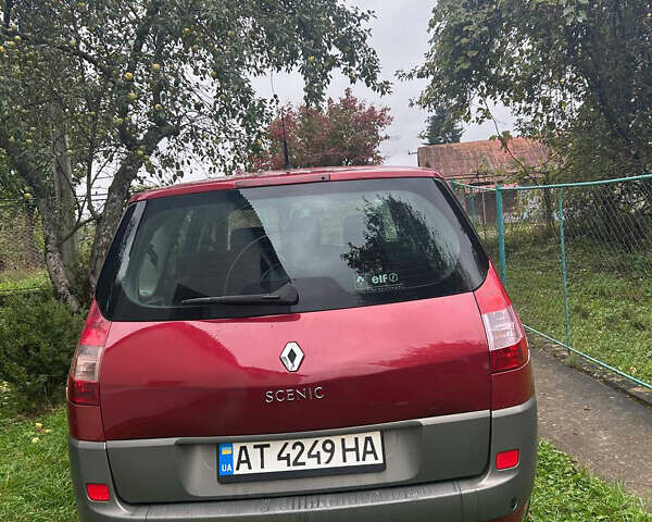 Красный Рено Гранд Сценик, объемом двигателя 2 л и пробегом 266 тыс. км за 4200 $, фото 7 на Automoto.ua
