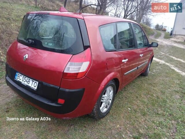 Красный Рено Гранд Сценик, объемом двигателя 1.5 л и пробегом 250 тыс. км за 4400 $, фото 3 на Automoto.ua