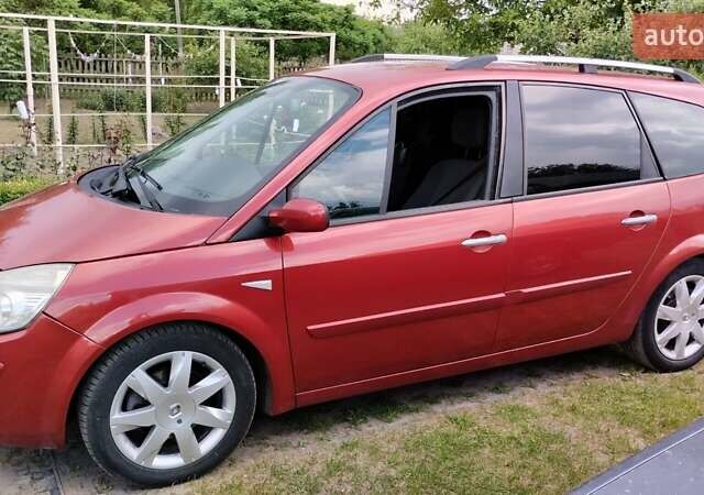 Красный Рено Гранд Сценик, объемом двигателя 1.9 л и пробегом 282 тыс. км за 5500 $, фото 6 на Automoto.ua
