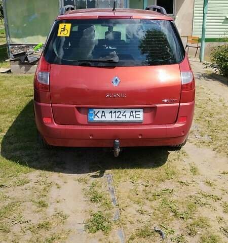 Красный Рено Гранд Сценик, объемом двигателя 1.9 л и пробегом 282 тыс. км за 5500 $, фото 9 на Automoto.ua