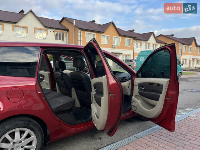 Красный Рено Гранд Сценик, объемом двигателя 1.5 л и пробегом 290 тыс. км за 6950 $, фото 31 на Automoto.ua