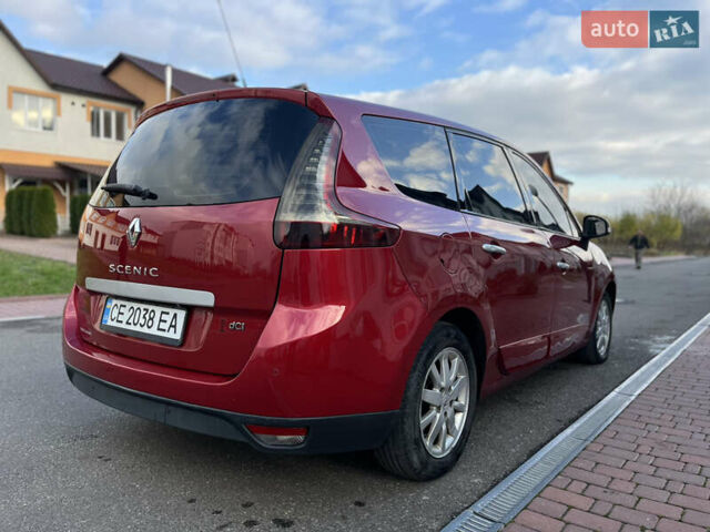 Красный Рено Гранд Сценик, объемом двигателя 1.5 л и пробегом 290 тыс. км за 6950 $, фото 10 на Automoto.ua