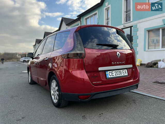 Красный Рено Гранд Сценик, объемом двигателя 1.5 л и пробегом 290 тыс. км за 6950 $, фото 9 на Automoto.ua