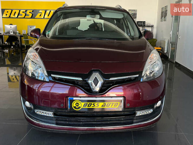 Красный Рено Гранд Сценик, объемом двигателя 1.5 л и пробегом 135 тыс. км за 12350 $, фото 1 на Automoto.ua
