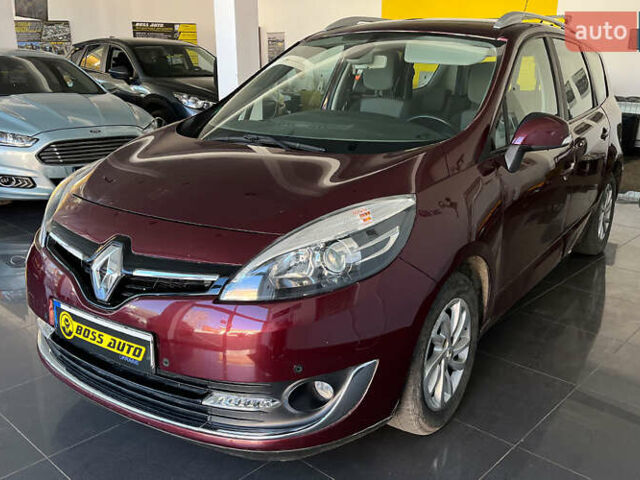 Красный Рено Гранд Сценик, объемом двигателя 1.5 л и пробегом 135 тыс. км за 12350 $, фото 2 на Automoto.ua