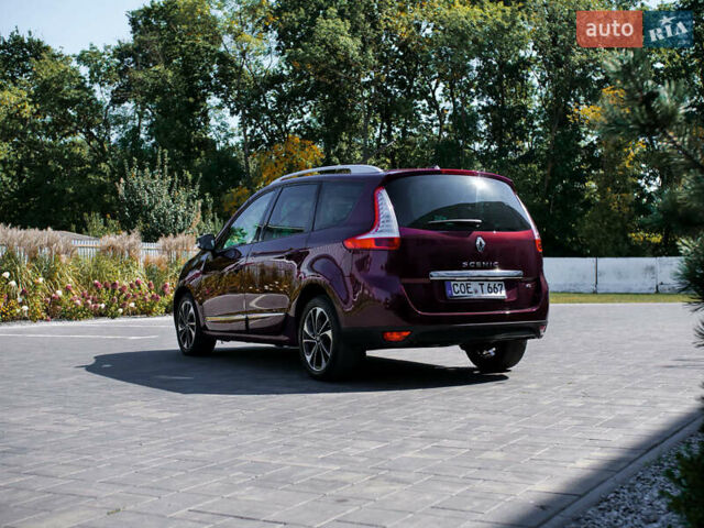 Красный Рено Гранд Сценик, объемом двигателя 1.5 л и пробегом 119 тыс. км за 12950 $, фото 10 на Automoto.ua