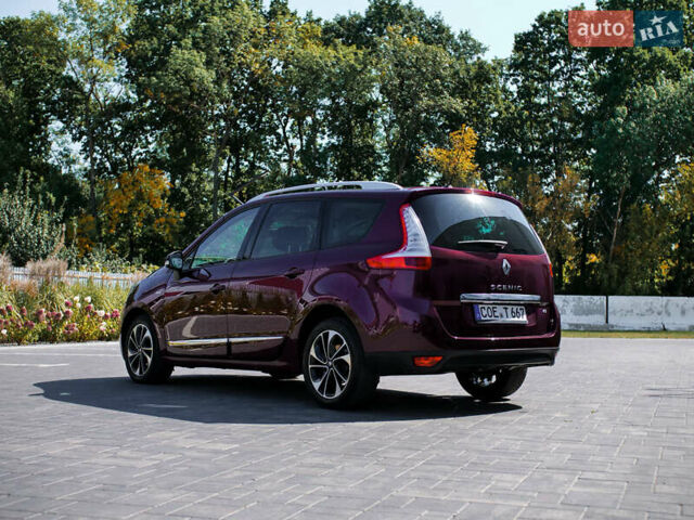 Красный Рено Гранд Сценик, объемом двигателя 1.5 л и пробегом 119 тыс. км за 12950 $, фото 2 на Automoto.ua