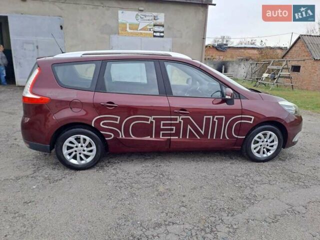 Красный Рено Гранд Сценик, объемом двигателя 1.5 л и пробегом 208 тыс. км за 9500 $, фото 3 на Automoto.ua
