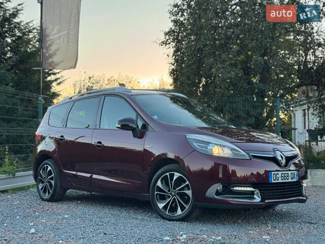 Красный Рено Гранд Сценик, объемом двигателя 1.5 л и пробегом 202 тыс. км за 9350 $, фото 28 на Automoto.ua