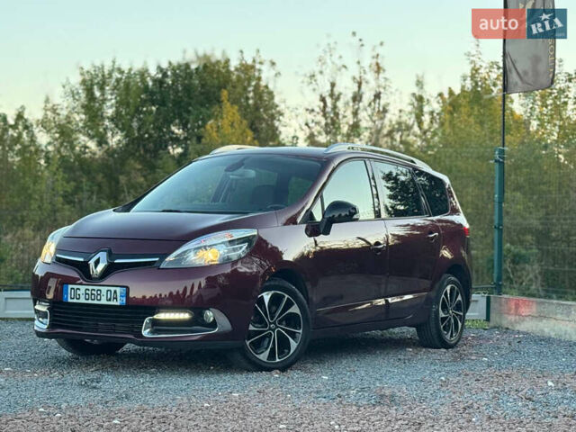 Красный Рено Гранд Сценик, объемом двигателя 1.5 л и пробегом 202 тыс. км за 9350 $, фото 10 на Automoto.ua