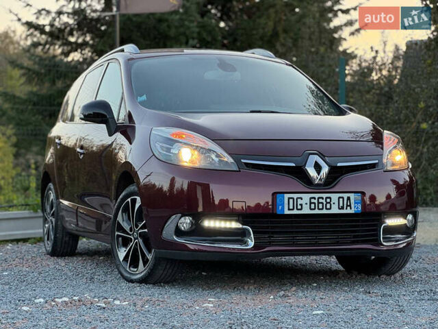 Красный Рено Гранд Сценик, объемом двигателя 1.5 л и пробегом 202 тыс. км за 9350 $, фото 15 на Automoto.ua
