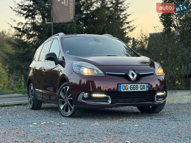 Красный Рено Гранд Сценик, объемом двигателя 1.5 л и пробегом 202 тыс. км за 9350 $, фото 29 на Automoto.ua