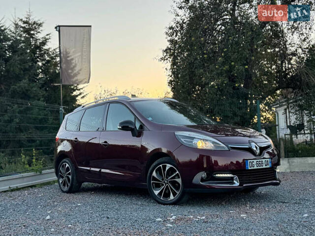 Красный Рено Гранд Сценик, объемом двигателя 1.5 л и пробегом 202 тыс. км за 9350 $, фото 31 на Automoto.ua