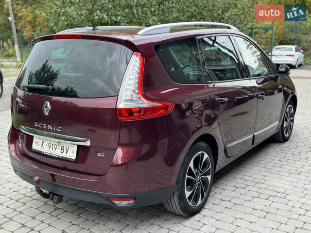 Червоний Рено Гранд Сценік, об'ємом двигуна 1.5 л та пробігом 181 тис. км за 10400 $, фото 5 на Automoto.ua