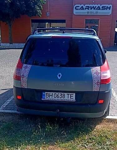 Рено Гранд Сценик 2004 в Одессе на Automoto.ua Серый Рено Гранд Сценик, объемом двигателя 2 л и пробегом 295 тыс. км за 5500 $, фото 3 на Automoto.ua