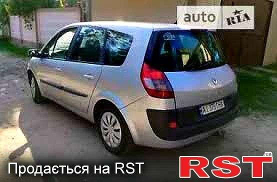 Серый Рено Гранд Сценик, объемом двигателя 1.5 л и пробегом 236 тыс. км за 6666 $, фото 3 на Automoto.ua