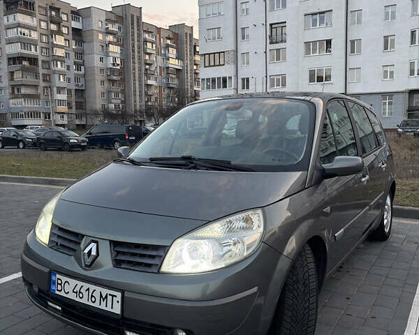 Рено Гранд Сценік 2005 у Львові на Automoto.ua Сірий Рено Гранд Сценік, об'ємом двигуна 1.6 л та пробігом 250 тис. км за 3900 $, фото 9 на Automoto.ua