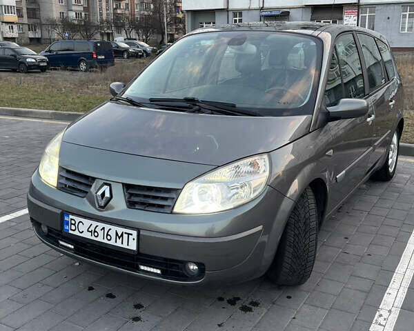 Рено Гранд Сценік 2005 у Львові на Automoto.ua Сірий Рено Гранд Сценік, об'ємом двигуна 1.6 л та пробігом 250 тис. км за 3900 $, фото 1 на Automoto.ua