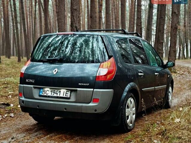 Серый Рено Гранд Сценик, объемом двигателя 1.9 л и пробегом 300 тыс. км за 4800 $, фото 3 на Automoto.ua