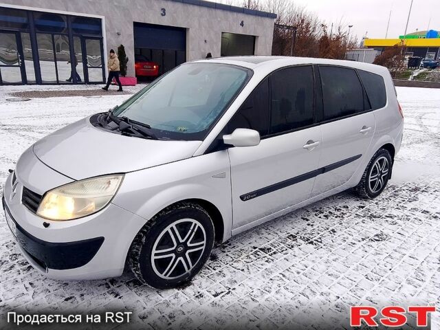 Серый Рено Гранд Сценик, объемом двигателя 2 л и пробегом 230 тыс. км за 4500 $, фото 1 на Automoto.ua