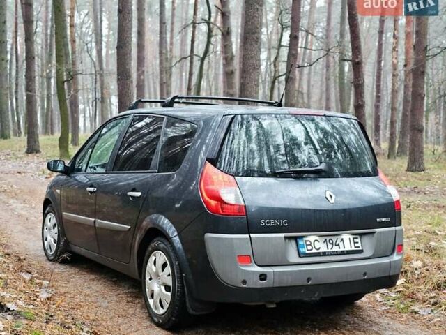 Серый Рено Гранд Сценик, объемом двигателя 1.9 л и пробегом 300 тыс. км за 4800 $, фото 1 на Automoto.ua