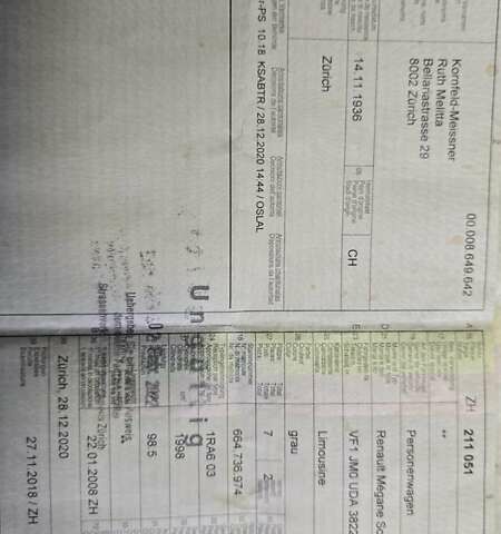 Сірий Рено Гранд Сценік, об'ємом двигуна 2 л та пробігом 75 тис. км за 6500 $, фото 15 на Automoto.ua