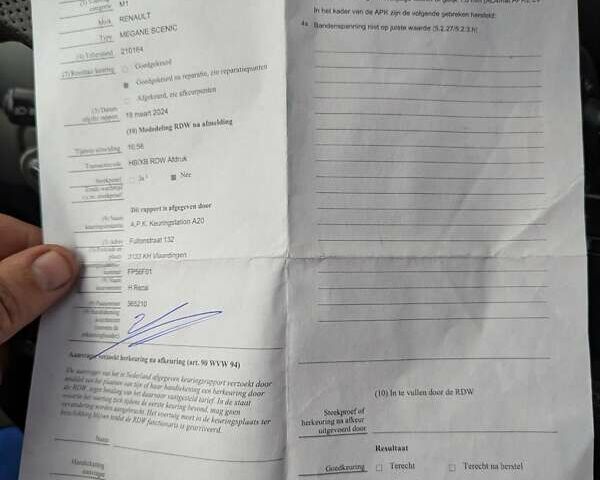 Сірий Рено Гранд Сценік, об'ємом двигуна 2 л та пробігом 220 тис. км за 5500 $, фото 62 на Automoto.ua