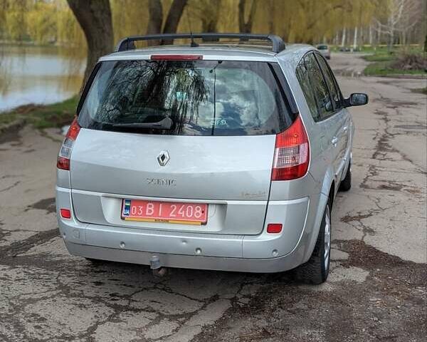 Сірий Рено Гранд Сценік, об'ємом двигуна 2 л та пробігом 220 тис. км за 5500 $, фото 6 на Automoto.ua