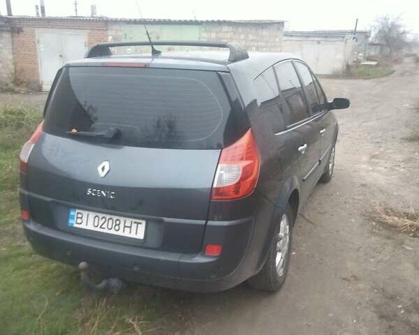 Серый Рено Гранд Сценик, объемом двигателя 1.6 л и пробегом 252 тыс. км за 6500 $, фото 5 на Automoto.ua