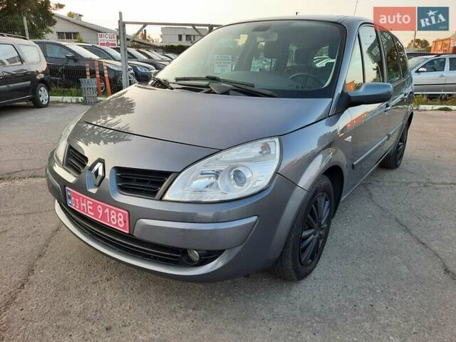 Серый Рено Гранд Сценик, объемом двигателя 1.6 л и пробегом 194 тыс. км за 6300 $, фото 131 на Automoto.ua