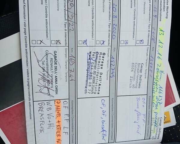 Серый Рено Гранд Сценик, объемом двигателя 1.5 л и пробегом 188 тыс. км за 8300 $, фото 62 на Automoto.ua