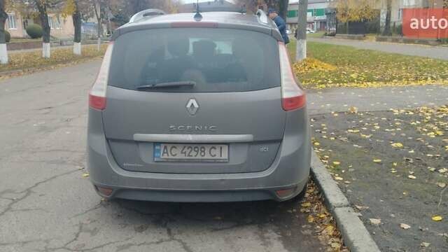 Рено Гранд Сценик 2013 в Старая Выжевка на Automoto.ua Серый Рено Гранд Сценик, объемом двигателя 1.6 л и пробегом 390 тыс. км за 6900 $, фото 5 на Automoto.ua