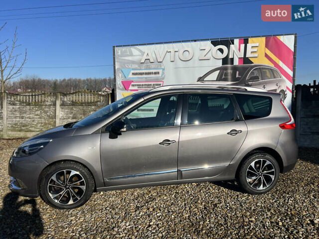 Серый Рено Гранд Сценик, объемом двигателя 1.6 л и пробегом 220 тыс. км за 9299 $, фото 5 на Automoto.ua