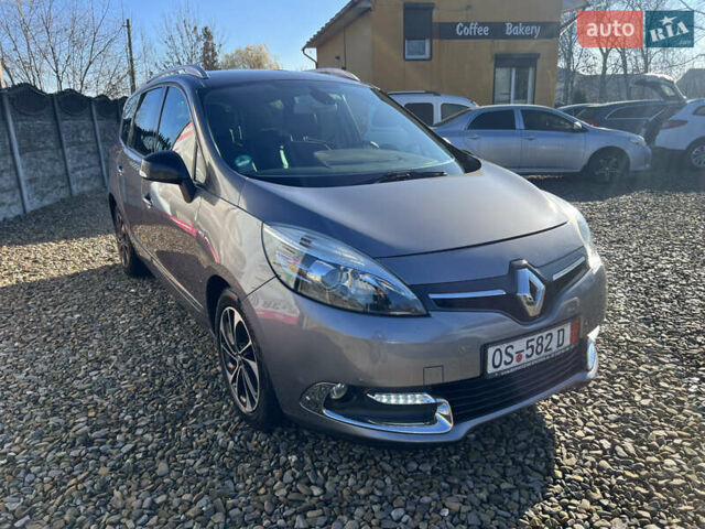 Серый Рено Гранд Сценик, объемом двигателя 1.6 л и пробегом 220 тыс. км за 9299 $, фото 36 на Automoto.ua