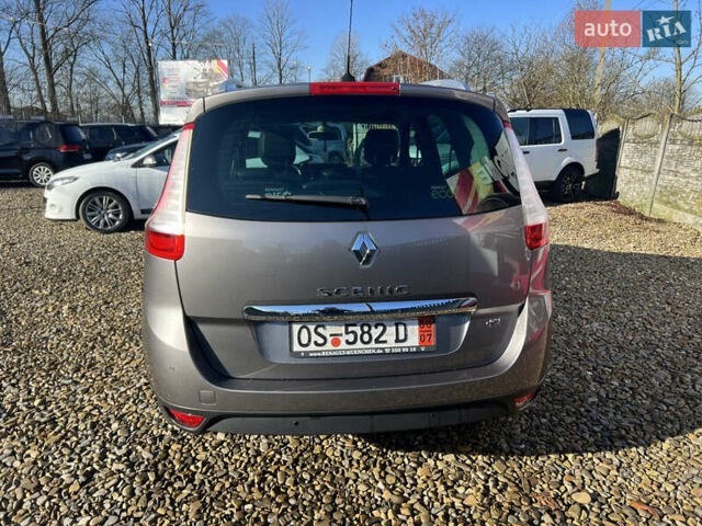 Серый Рено Гранд Сценик, объемом двигателя 1.6 л и пробегом 220 тыс. км за 9299 $, фото 6 на Automoto.ua