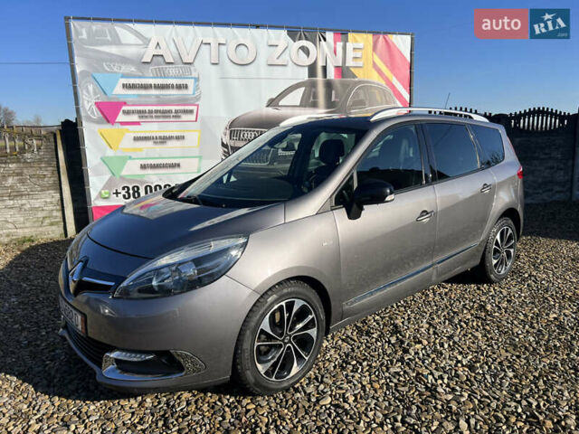 Серый Рено Гранд Сценик, объемом двигателя 1.6 л и пробегом 220 тыс. км за 9299 $, фото 4 на Automoto.ua