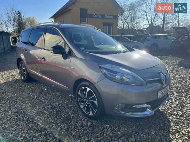 Серый Рено Гранд Сценик, объемом двигателя 1.6 л и пробегом 220 тыс. км за 9299 $, фото 11 на Automoto.ua