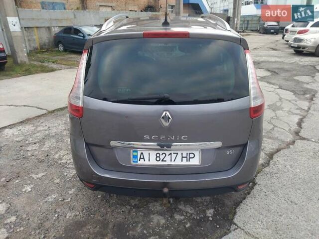 Рено Гранд Сценік 2013 у Белой Церкве на Automoto.ua Сірий Рено Гранд Сценік, об'ємом двигуна 1.5 л та пробігом 293 тис. км за 8500 $, фото 12 на Automoto.ua