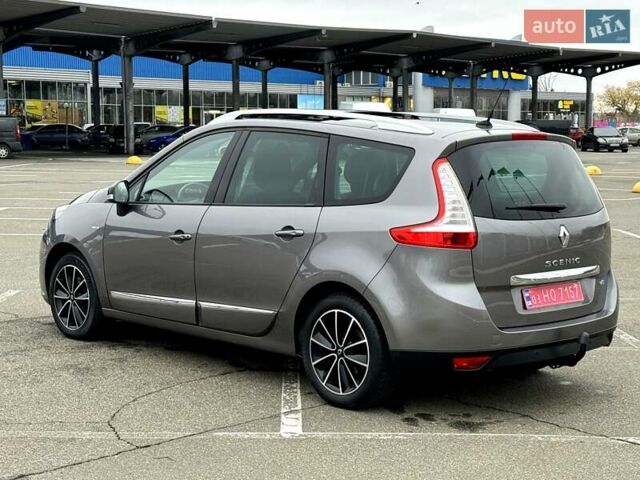Сірий Рено Гранд Сценік, об'ємом двигуна 1.5 л та пробігом 168 тис. км за 10950 $, фото 3 на Automoto.ua