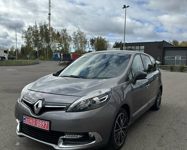 Серый Рено Гранд Сценик, объемом двигателя 1.6 л и пробегом 222 тыс. км за 8900 $, фото 1 на Automoto.ua