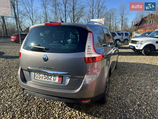 Серый Рено Гранд Сценик, объемом двигателя 1.6 л и пробегом 220 тыс. км за 9299 $, фото 7 на Automoto.ua