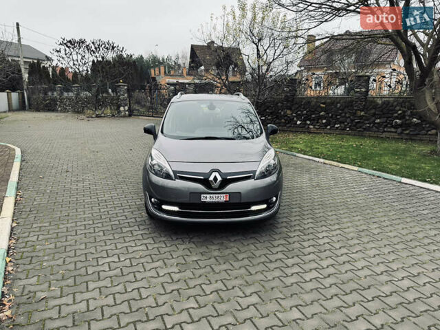 Сірий Рено Гранд Сценік, об'ємом двигуна 1.6 л та пробігом 280 тис. км за 9400 $, фото 4 на Automoto.ua