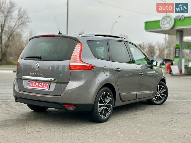 Сірий Рено Гранд Сценік, об'ємом двигуна 1.5 л та пробігом 225 тис. км за 10899 $, фото 8 на Automoto.ua