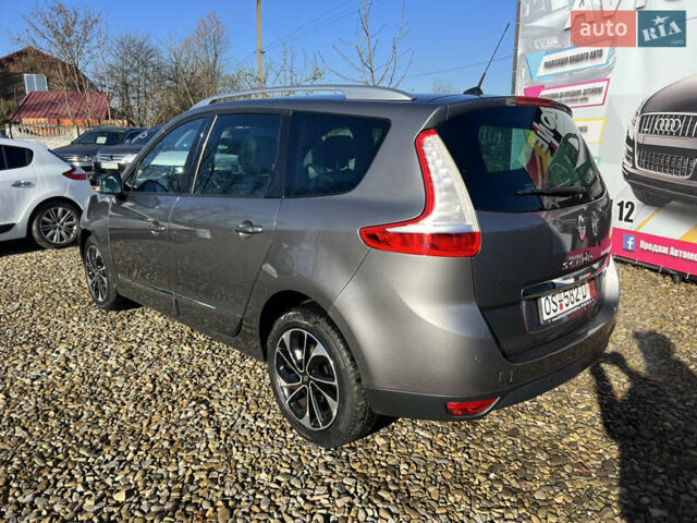 Серый Рено Гранд Сценик, объемом двигателя 1.6 л и пробегом 220 тыс. км за 9299 $, фото 14 на Automoto.ua